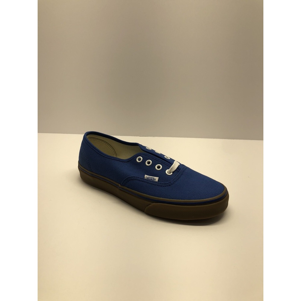 Vans Authentic Classic Pro Gum Sole True Blue Sneakers Shoes Mens‎ Size 6/ W 7.5